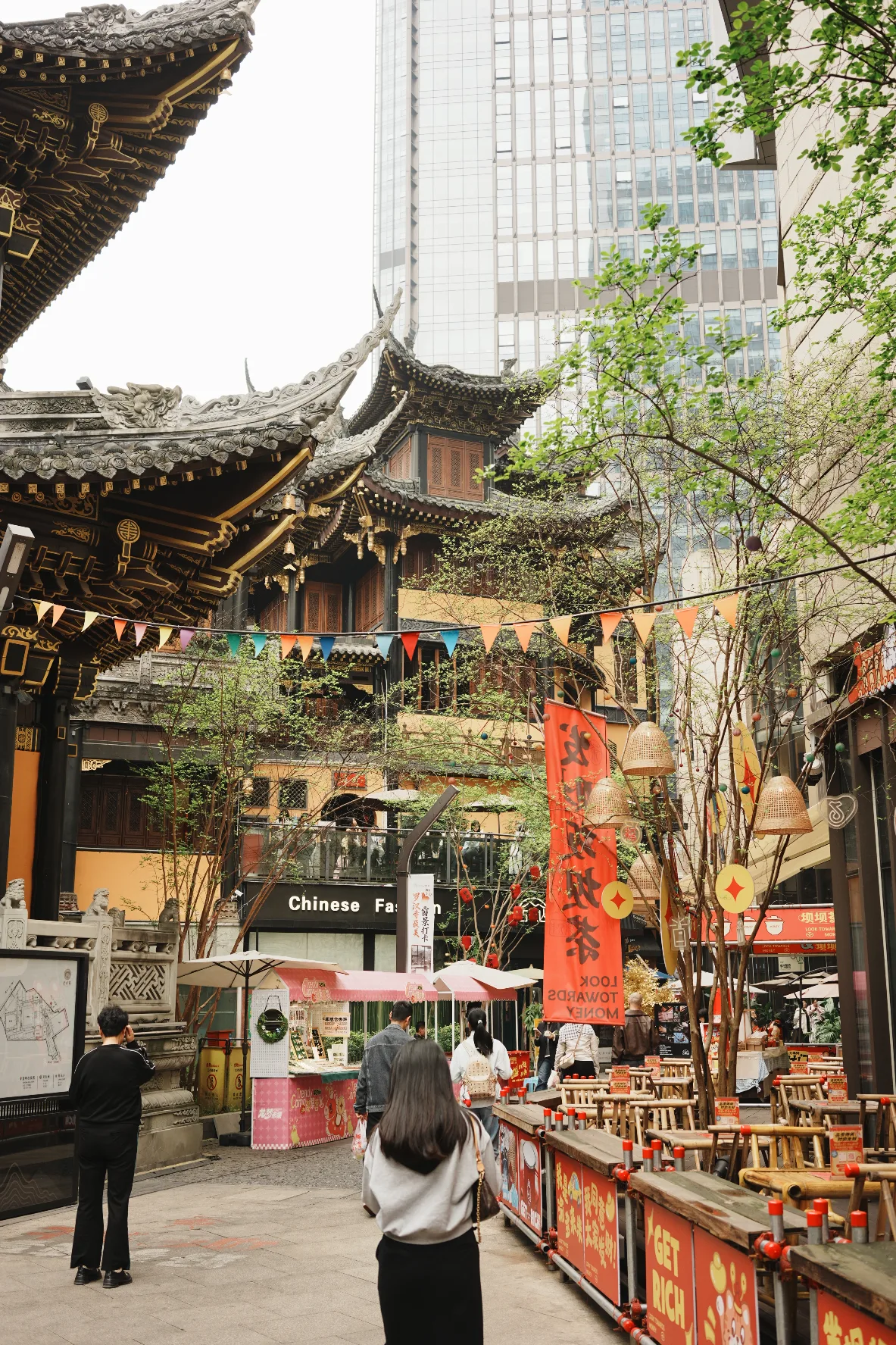 temples and old chinese architecture